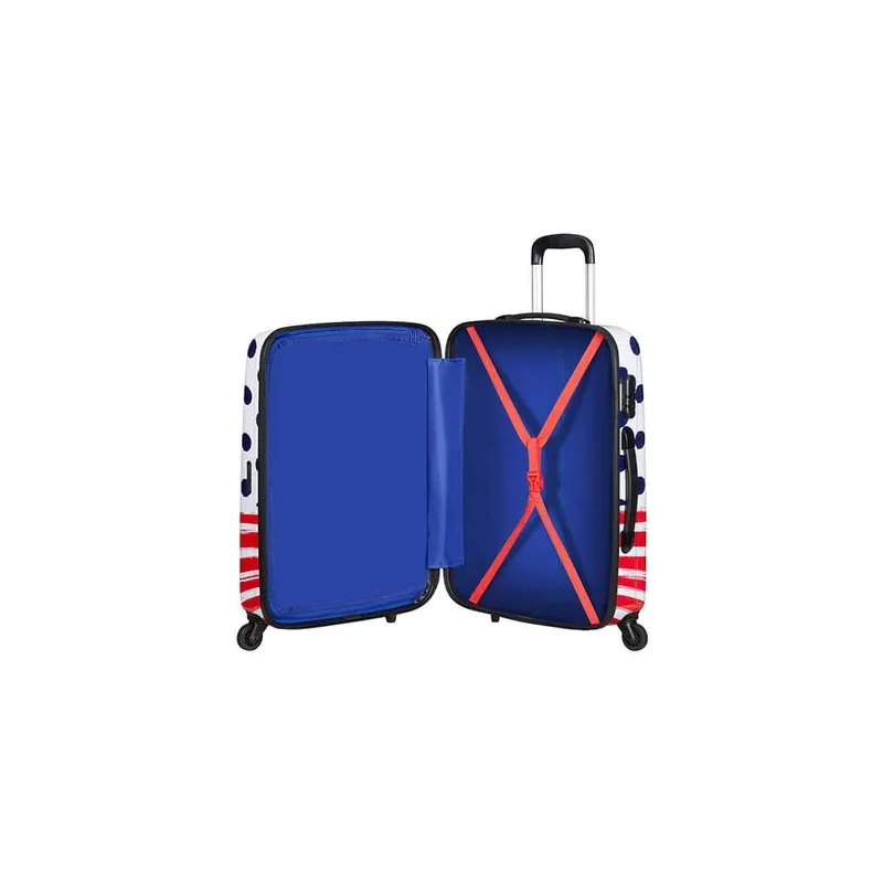 Mittelgroßer Trolley Mickey Blue dots 2