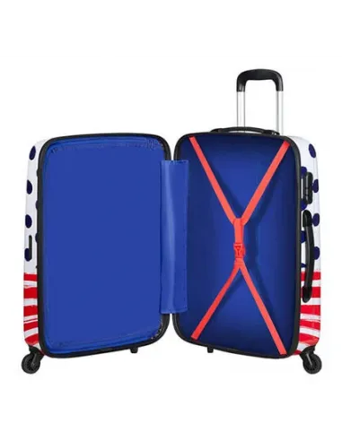 Medium-size Trolley Mickey Blue dots