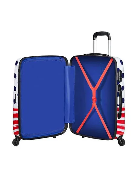 Medium-size Trolley Mickey Blue dots