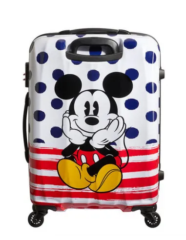 Trolley Medio Mickey Blue dots