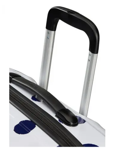 Mittelgroßer Trolley Mickey Blue dots