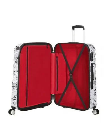 Medium size trolley  Minnie comics white