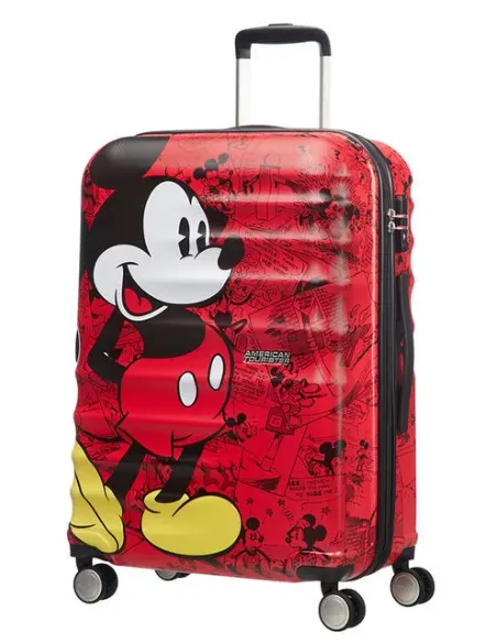 Kabinenwagen mit 4 Rädern Mickey Comics Red