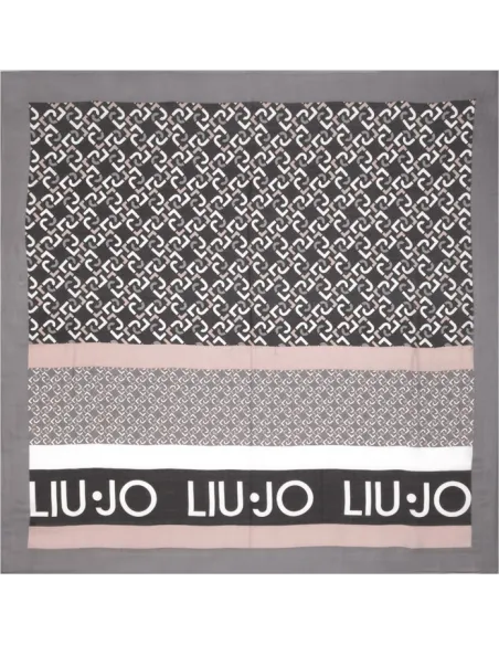 Liu Jo Logo-Kettenschal Schwarz