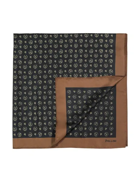 Pollini Foulard black-brown