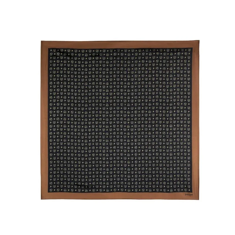 Pollini Foulard black-brown 2