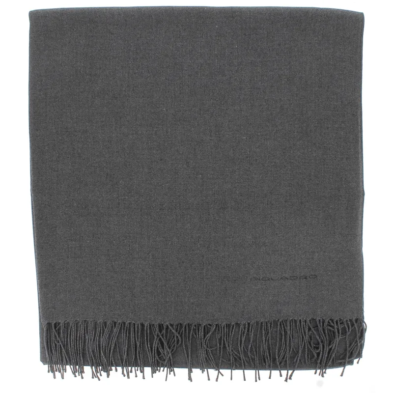 Pashmina Twill Piquadro 80 x 180 cm grigia