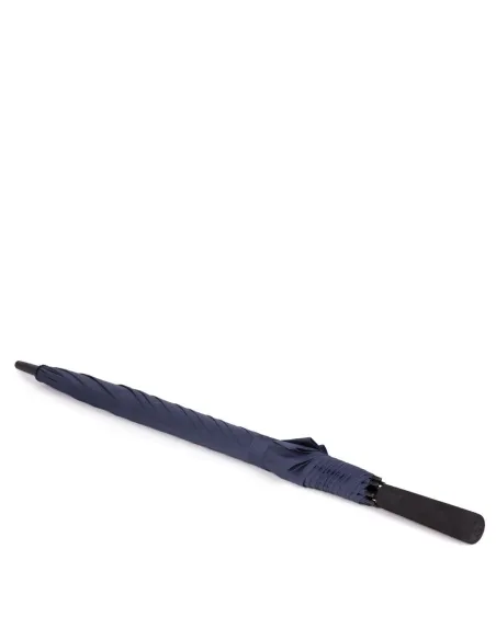 Piquadro Big size, windproof umbrella blue