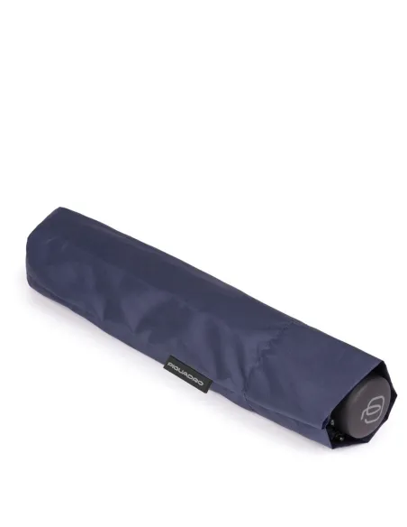 Windfester Regenschirm Piquadro blau