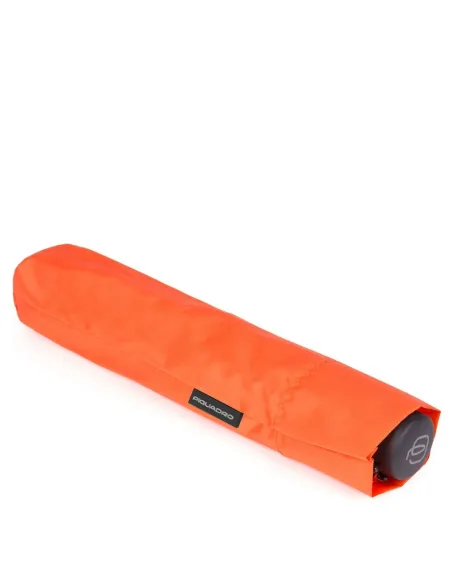 Windfester Regenschirm Piquadro orange