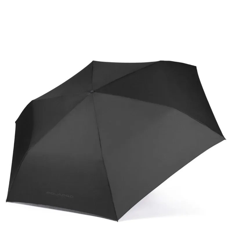 Ombrello Piquadro manuale nero 2