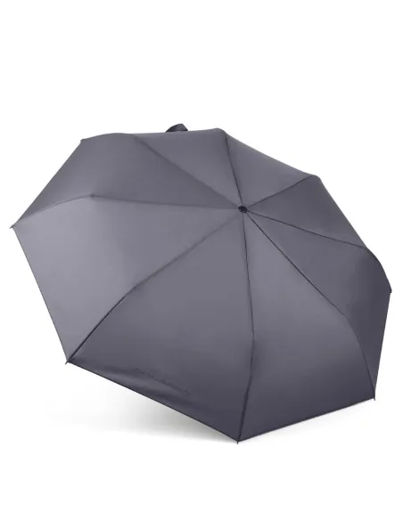 Piquadro Windfester Regenschirm Grau
