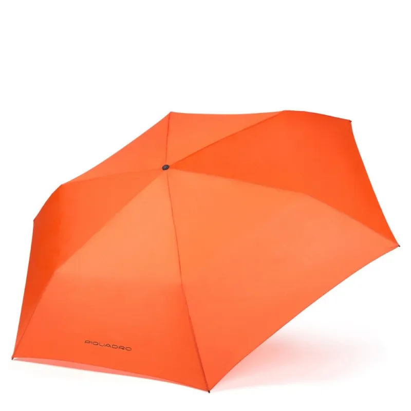 Piquadro orange winddicht dünner Regenschirm 2