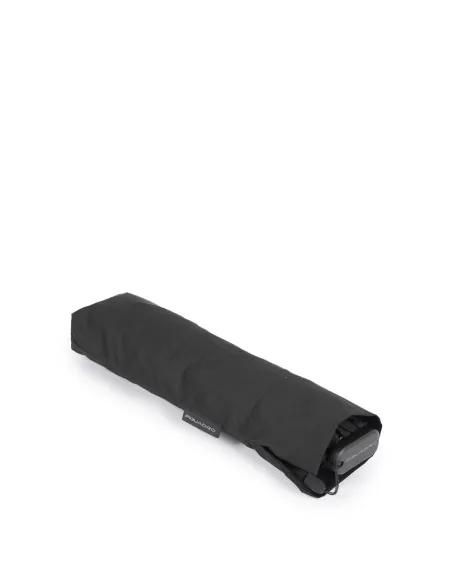 Piquadro windproof slim umbrella black