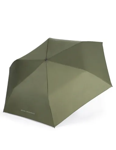 Piquadro windproof slim umbrella green
