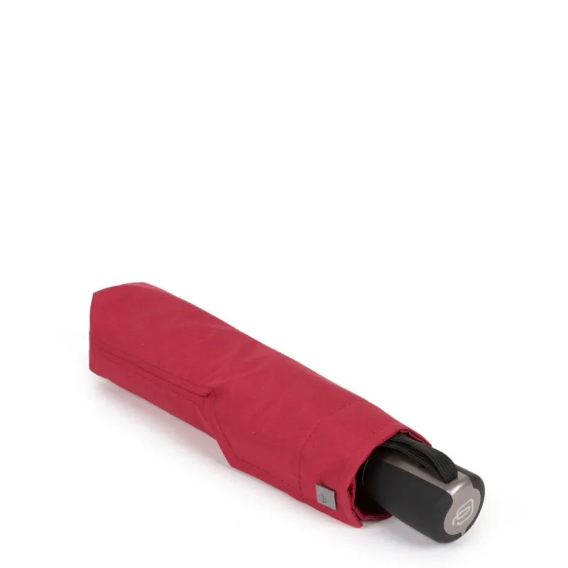 Piquadro windproof automatic umbrella red