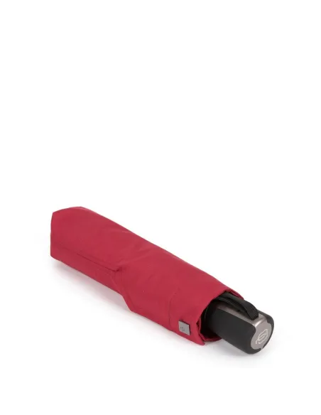 Piquadro winddichter Automatikschirm rot