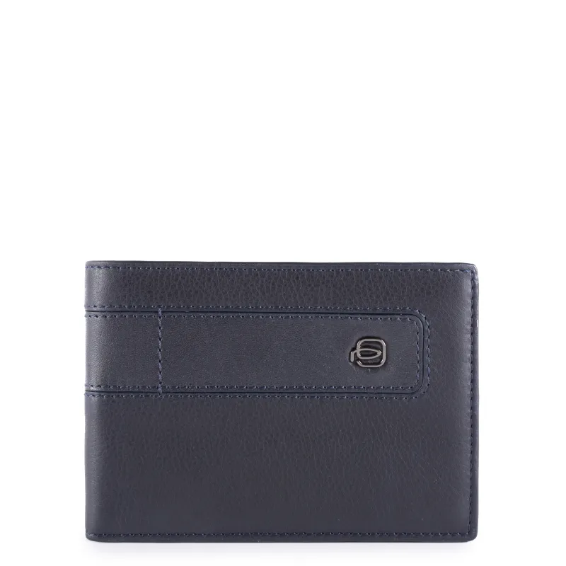 Portafogli uomo Piquadro Bae blu 2
