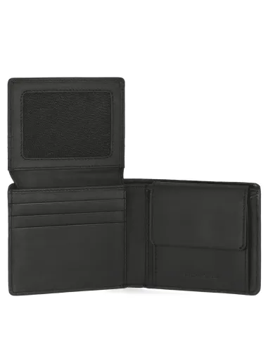 Men's wallet with flip up ID window,...