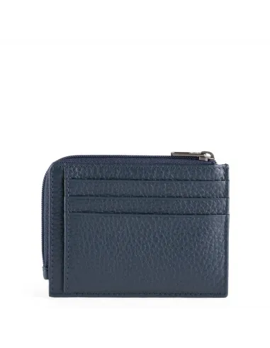 Zipper coin pouch with document...