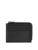 Zipper coin pouch with document holder Modus Special black