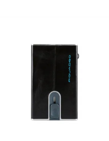 Compact wallet with money pocket Blue...