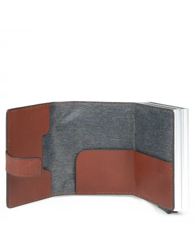 Double compact wallet for credit...