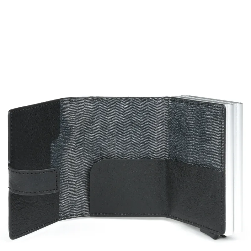 Piquadro B3 Doppeltes Compact Wallet für Kreditkarten mit... 2