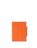 Double-sided credit card holder insert for wallet PU5248UB00 orange