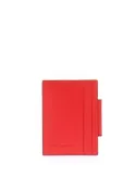 Double-sided credit card holder insert for wallet PU5248UB00 red