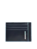 Piquadro Blue Square-Kreditkartenhalter blau