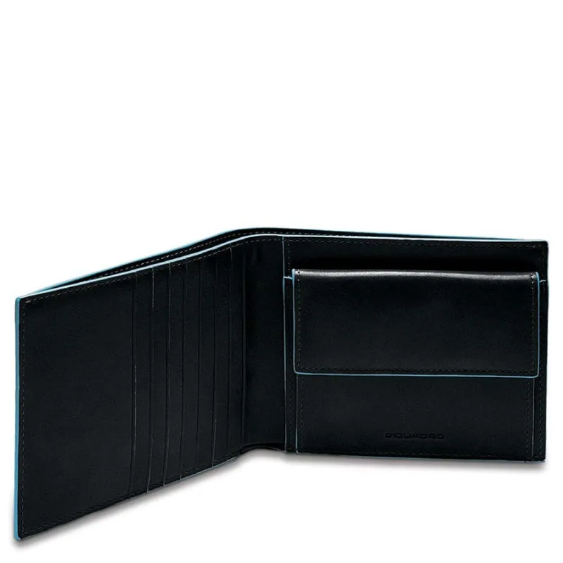 Piquadro leather wallets black