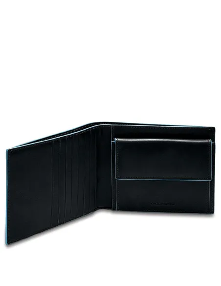 Piquadro leather wallets black