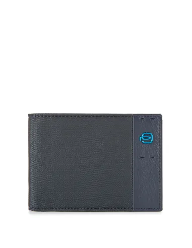 Men's wallets from Piquadro's P16 blue