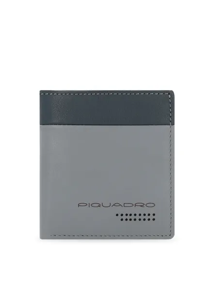 Portafogli uomo piccolo Urban grigio chiaro