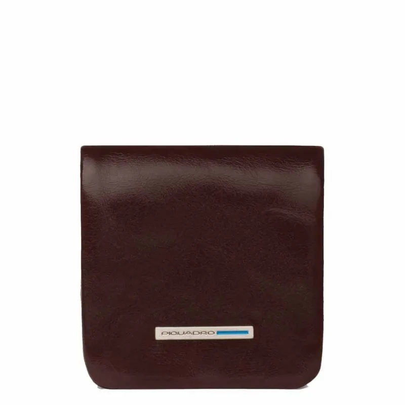 Portamonete morbido Piquadro Blue Square moro