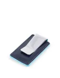 Piquadro Blue Square Geldclip blau