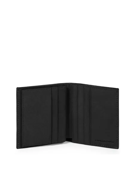 Piccolo portafogli Piquadro Black Square nero