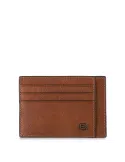 Pocket credit card pouch B3 brown