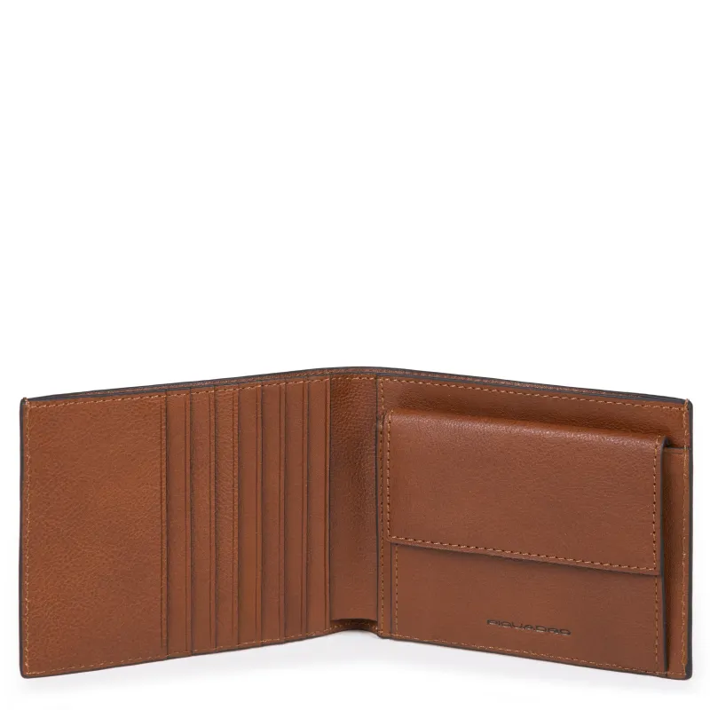 Portafogli Piquadro Black Square cuoio