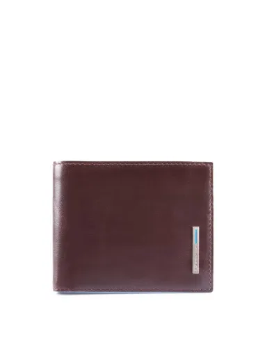Men's leather wallet with 12 credit...