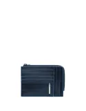 Portamonete e carte di credito Piquadro Blue Square blu