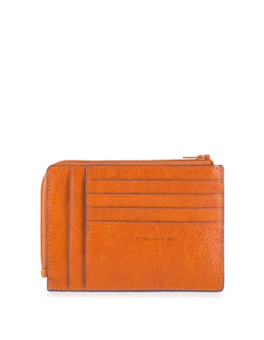 Pu1243b2sr Bustina per monete e carte di credito B2 Special Piquadro Arancio posteriore