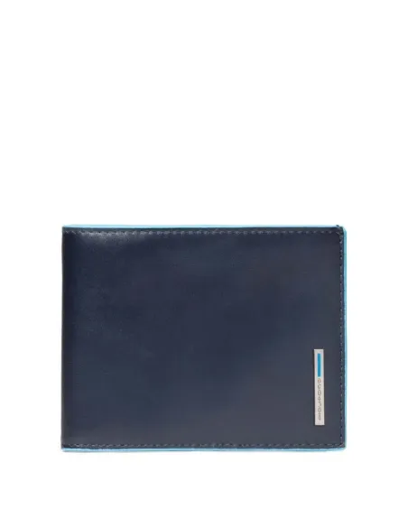 Piquadro B2 Herrenbrieftasche mit Münzfach blau
