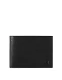 Piquadro Black Square Men's wallet with coin pocket black