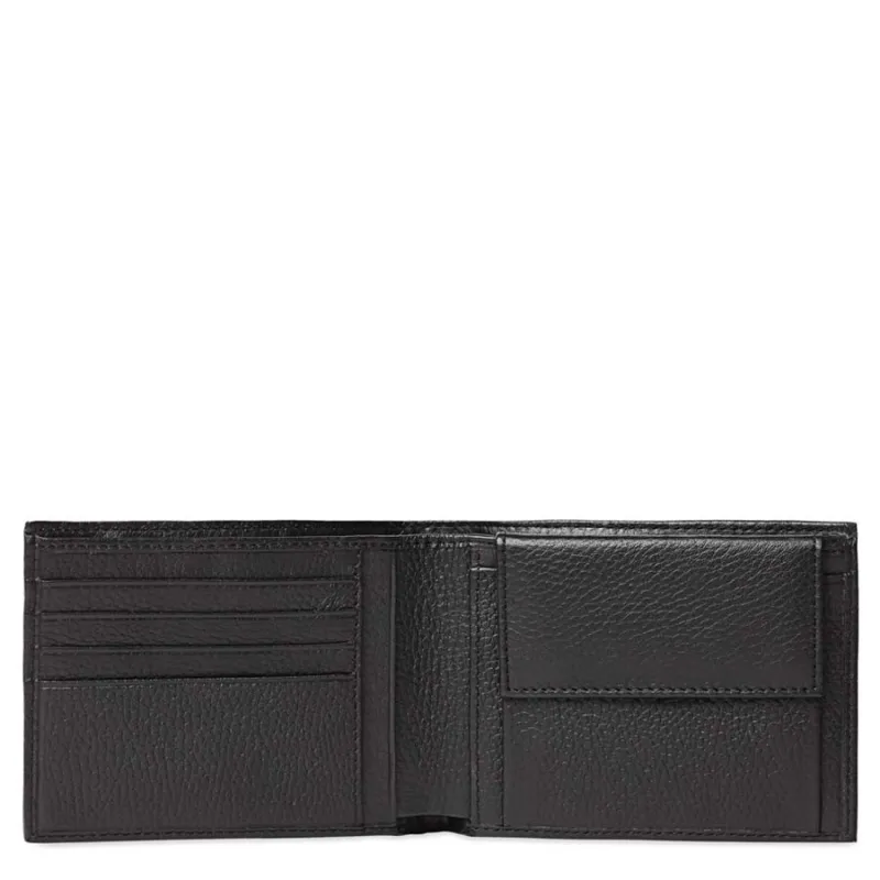 Men's wallet with coin pocket Modus black
