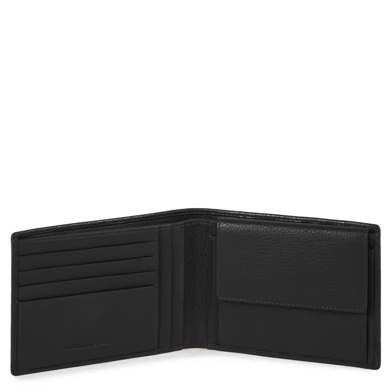Men's wallet with coin pocket Modus Special black