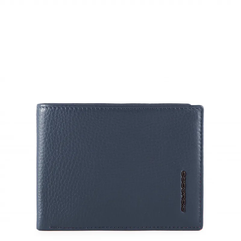 Men's wallet with coin pocket Modus Special blue 2