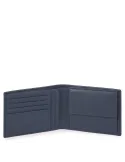 Men's wallet with coin pocket Modus Special blue