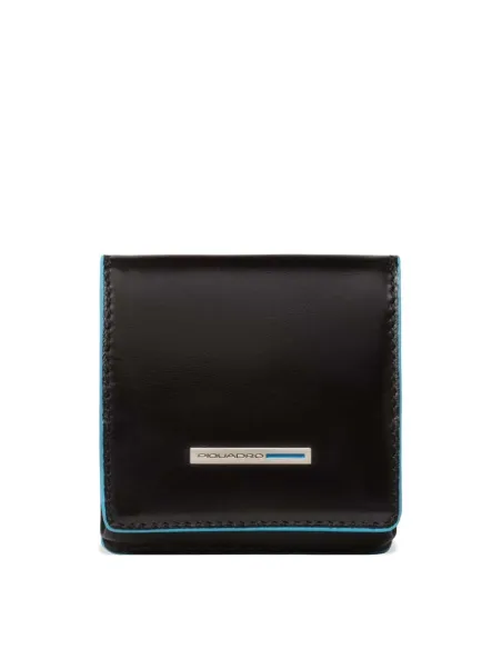 Portamonete Piquadro Blue Square nero